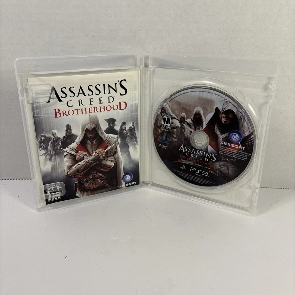 Assassins Creed Brotherhood Sony PlayStation 3 PS3 Action Adventure Game CIB